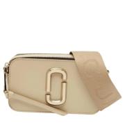 Pre-owned Leather crossbody-bags Marc Jacobs Pre-owned , Beige , Dames