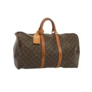 Pre-owned Canvas louis-vuitton-bags Louis Vuitton Vintage , Brown , Da...