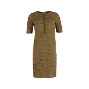 Pre-owned Polyester dresses Burberry Vintage , Brown , Dames