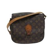 Pre-owned Canvas louis-vuitton-bags Louis Vuitton Vintage , Brown , Da...