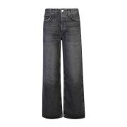 Zwarte Jeans voor Vrouwen Aw24 Agolde , Black , Dames