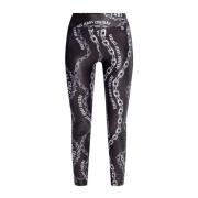 Zwarte Broek ***cv Versace Jeans Couture , Black , Dames