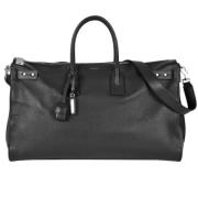 Pre-owned Leather shoulder-bags Yves Saint Laurent Vintage , Black , D...