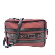 Pre-owned Fabric shoulder-bags Yves Saint Laurent Vintage , Red , Dame...