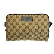 Pre-owned Leather gucci-bags Gucci Vintage , Brown , Dames