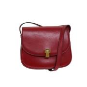 Pre-owned Leather celine-bags Celine Vintage , Red , Dames