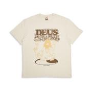 Emphatic Wave Tee Deus Ex Machina , White , Heren