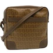 Pre-owned Canvas fendi-bags Fendi Vintage , Brown , Dames