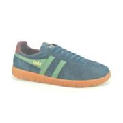 Blauw Khaki Sneaker Gola , Blue , Heren