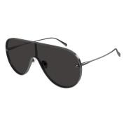 Stijlvolle zonnebril Am0481S Zwart Alexander McQueen , Black , Unisex