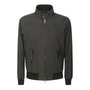 Waterbestendige Harrington-jas van katoenmix Baracuta , Black , Heren