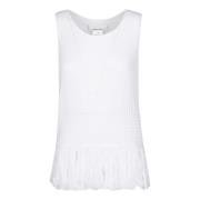 Wit Elegant Tank Top Liviana Conti , White , Dames