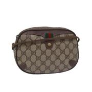 Pre-owned Leather gucci-bags Gucci Vintage , Beige , Dames