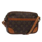 Pre-owned Canvas shoulder-bags Louis Vuitton Vintage , Brown , Dames