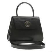 Pre-owned Leather handbags Celine Vintage , Black , Dames