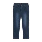 Denim Power Stretch Jeggings Elena Mirò , Blue , Dames