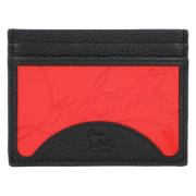 Leather wallets Christian Louboutin , Red , Heren