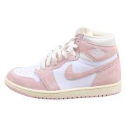 Gewassen Roze Retro High OG Sneakers Jordan , Pink , Heren