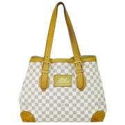 Pre-owned Canvas shoulder-bags Louis Vuitton Vintage , White , Dames