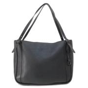 Pre-owned Leather shoulder-bags Coach Pre-owned , Black , Dames