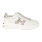 Stijlvolle Rebel Sneakers Hogan , White , Dames