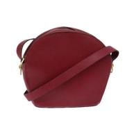 Pre-owned Leather celine-bags Celine Vintage , Red , Dames