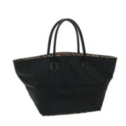 Pre-owned Nylon handbags Burberry Vintage , Black , Dames