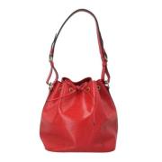 Pre-owned Leather shoulder-bags Louis Vuitton Vintage , Red , Dames