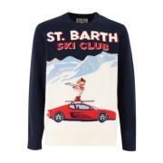 Wollen trui met wintermotief MC2 Saint Barth , Multicolor , Heren