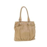 Pre-owned Leather celine-bags Celine Vintage , Beige , Dames