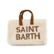 Mini Tas met Afneembare Band MC2 Saint Barth , White , Dames