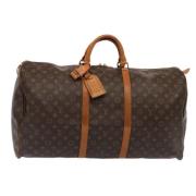 Pre-owned Canvas louis-vuitton-bags Louis Vuitton Vintage , Brown , Da...