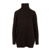 Stijlvolle Sweaters voor Vrouwen NIU , Brown , Dames