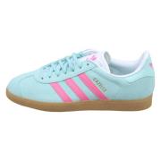 Flash Aqua Gazelle Sneakers Vrouwen Adidas , Blue , Dames