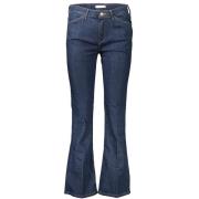 Blauwe Katoenen Jeans & Broek Tommy Hilfiger , Blue , Dames