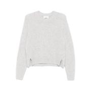 Grijze Ronde Hals Trui Isabel Marant , Gray , Dames