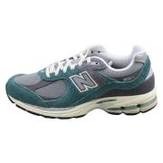 Suède Leren Mesh Sneakers M2002Rem New Balance , Multicolor , Heren