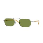 Stijlvolle zonnebril in blauwe tint Persol , Gray , Unisex