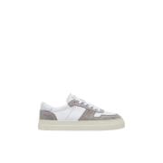 Bicolor Leren Sneakers D.a.t.e. , Multicolor , Heren