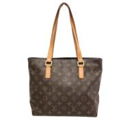 Pre-owned Canvas shoulder-bags Louis Vuitton Vintage , Brown , Dames