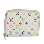 Pre-owned Canvas wallets Louis Vuitton Vintage , Multicolor , Dames