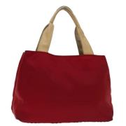 Pre-owned Nylon handbags Burberry Vintage , Red , Dames