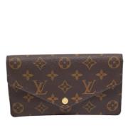 Pre-owned Canvas wallets Louis Vuitton Vintage , Brown , Dames