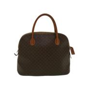 Pre-owned Canvas handbags Celine Vintage , Brown , Dames