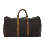 Pre-owned Canvas louis-vuitton-bags Louis Vuitton Vintage , Brown , Da...