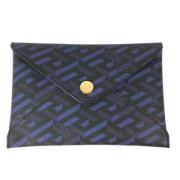 Pre-owned Leather pouches Versace Pre-owned , Blue , Dames