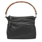 Pre-owned Nylon handbags Gucci Vintage , Black , Dames