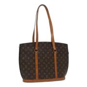 Pre-owned Canvas louis-vuitton-bags Louis Vuitton Vintage , Brown , Da...