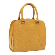 Pre-owned Leather louis-vuitton-bags Louis Vuitton Vintage , Yellow , ...