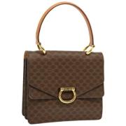 Pre-owned Leather celine-bags Celine Vintage , Brown , Dames